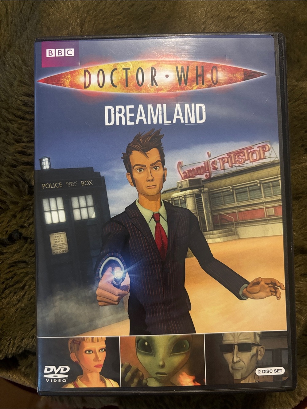 4/$25 - Doctor Who: Dreamland DVD – BBC – 2 disc set